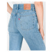 Levi's® 501® Original Cropped Patched Jeans Modrá