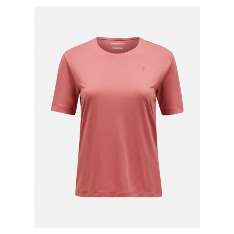 Tričko Peak Performance W Delta Ss Tee Trek Pink