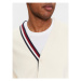 Tommy Hilfiger Kardigán Global Stripe Cardi MW0MW33521 Écru Regular Fit