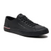 Tommy Hilfiger Sneakersy Corporate Vulc Leather FM0FM04953 Čierna