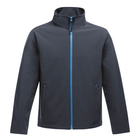 Regatta Pánska softshell bunda TRA628 Navy