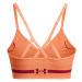 Podprsenka Under Armour Seamless Low Long Bra Orange