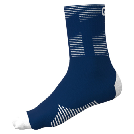 ALÉ Cyklistické ponožky klasické - SPRINT - modrá