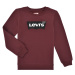 Levis  LVB BATWING CREWNECK  Mikiny Bordová