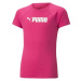 Puma PUMA FIT TEE G Dievčenské tričko, ružová, veľkosť
