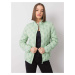 Women's jacket with stand-up collar Aurore - green