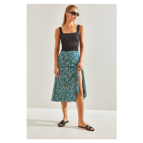 Bianco Lucci Women's Patterned Skirt