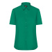 James & Nicholson Dámska košeľa s krátkym rukávom JN679 - Írska zelená
