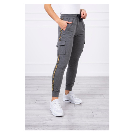 Cargo pants graphite