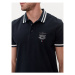 Aeronautica Militare Polokošeľa 241PO1758P191 Tmavomodrá Regular Fit