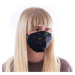 Ochranná maska s FFP2 filtrom Fusakle Cyklista čierny