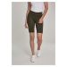 Women's cycling shorts - dark olive