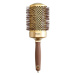 Olivia Garden Expert Blowout Shine Wavy Bristles Gold &amp; Brown Fúkacia kefa na vlasy (Priemer