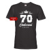 Pánske tričko k 70. narodeninám Limitovaná edícia - darček na 70. narodeniny