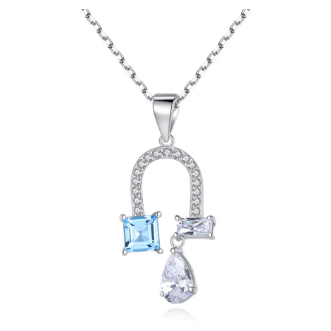 Linda's Jewelry Strieborný náhrdelník Kvapka Šťastia Ag 925/1000 INH175