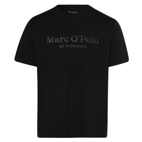 Marc O'Polo Tričko  čierna / strieborná