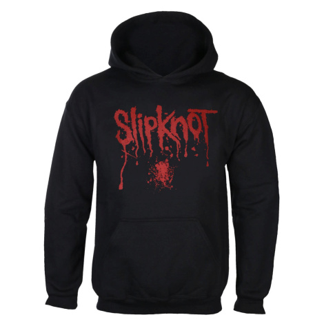 mikina s kapucňou ROCK OFF Slipknot Splatter Čierna