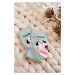 Women's funny dog socks In a cup green