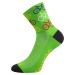 VOXX ponožky Ralf X bike/zelené 1 pár 115176