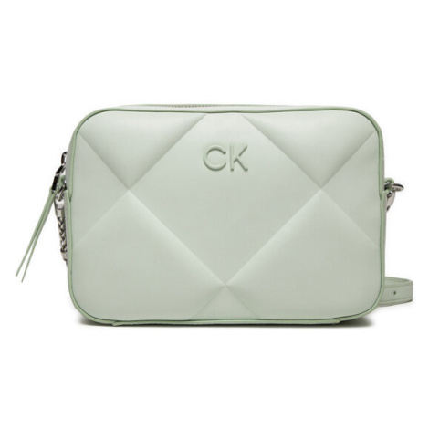 Calvin Klein Kabelka Quilt K60K611891 Zelená