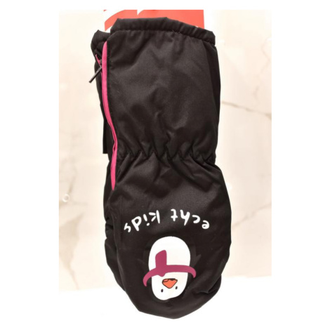 Detské čierne bezpalcové rukavice ECHT PINGU XS-S-M