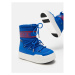 Juniorské vysoké zimné topánky MOON BOOT MB JR PARK BOOT-F002 ELECTRIC BLUE