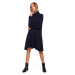 Made Of Emotion Woman's Dress M480 Navy Blue