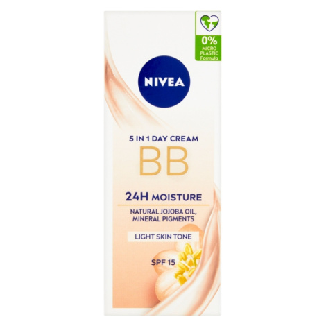 NIVEA BB Hydratačný krém 5v1 Svetlá pleť 50 ml