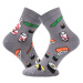 Lonka Dedot Unisex trendy ponožky - 3 páry BM000001792100100275 mix C