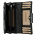 Dámska kožená peňaženka Lagen Ania - čierna
