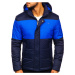 Men's Winter Hooded Jacket EXTREME 1982 - navy