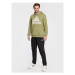 Adidas Mikina Essentials Fleece Big Logo H12201 Zelená Regular Fit