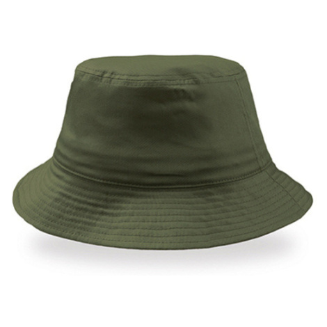 Atlantis Bucket Cotton Hat Bavlnený klobúk AT314 Olive