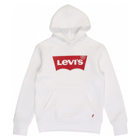 Levi's Kids Mikina  červená / biela