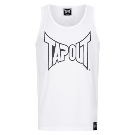 Tapout Tričko 'Tipton Singlet'  čierna / biela