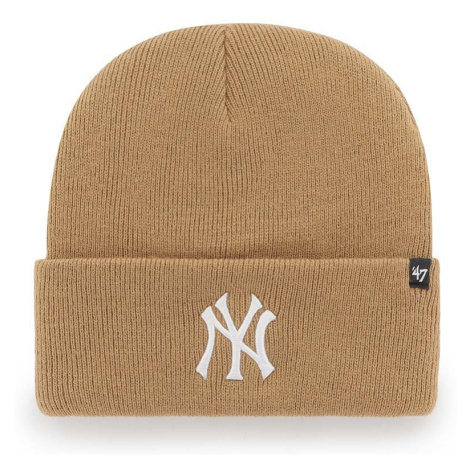 Čiapka 47 brand Mlb New York Yankees oranžová farba,, B-HYMKR17ACE-QL