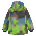 Chlapčenská lyžiarska bunda COLOR KIDS Ski Jacket - AOP -2144-Green Gecko