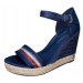 Sandále Tommy Hilfiger Grosgrain High Wedge Sandal W FW0FW05254