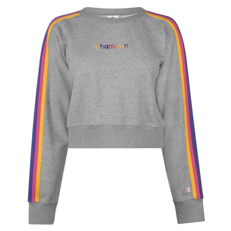 Champion Rainbow Tape Crew Sweater