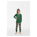 Seward boys' long sleeves, long legs - green/print