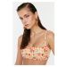 Trendyol Bikini Top - Gelb - Unifarben