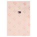 Detský bavlnený svetrík Tommy Hilfiger ružová farba