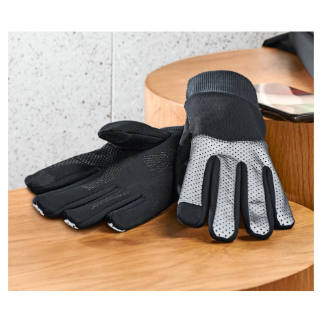 Vetruvzdorné rukavice s reflexným dielom Tchibo
