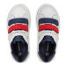 Tommy Hilfiger Sneakersy Low Cut Velcro Sneaker T1B9-32472-1355 S Biela