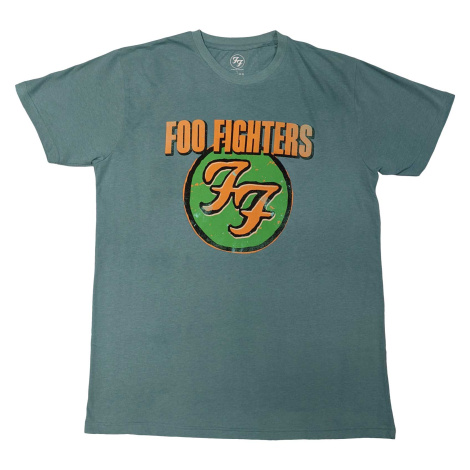 Foo Fighters tričko Graff Modrá