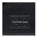 Calvin Klein Jeans Kabelka Sculpted Flap W/Chain25 Snake K60K611521 Čierna