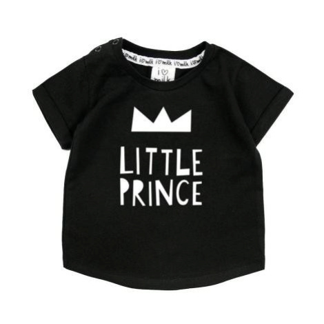 Tričko I LOVE MILK s nápisom little prince