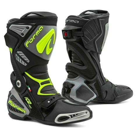 Forma Boots Ice Pro Black/Grey/Yellow Fluo Topánky