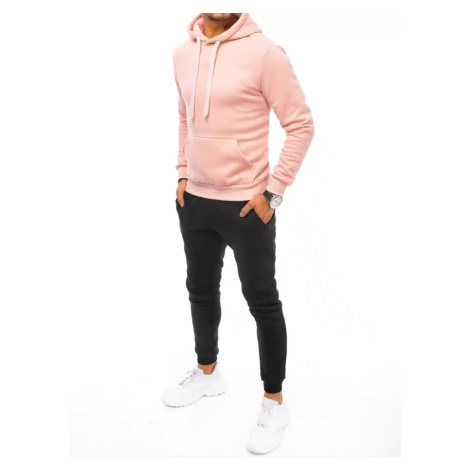 Men's pink and black tracksuit Dstreet AX0641