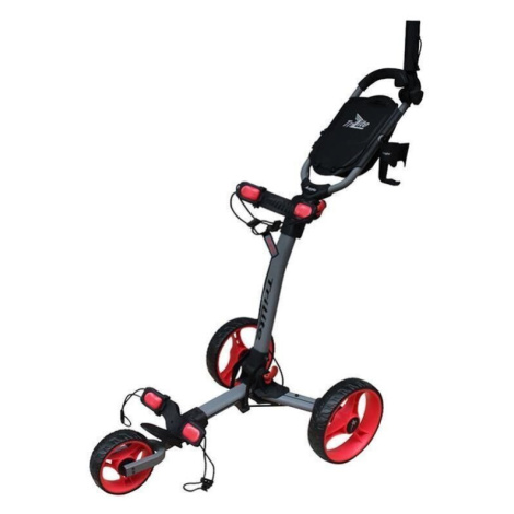 Axglo TriLite Grey/Red Manuálny golfový vozík